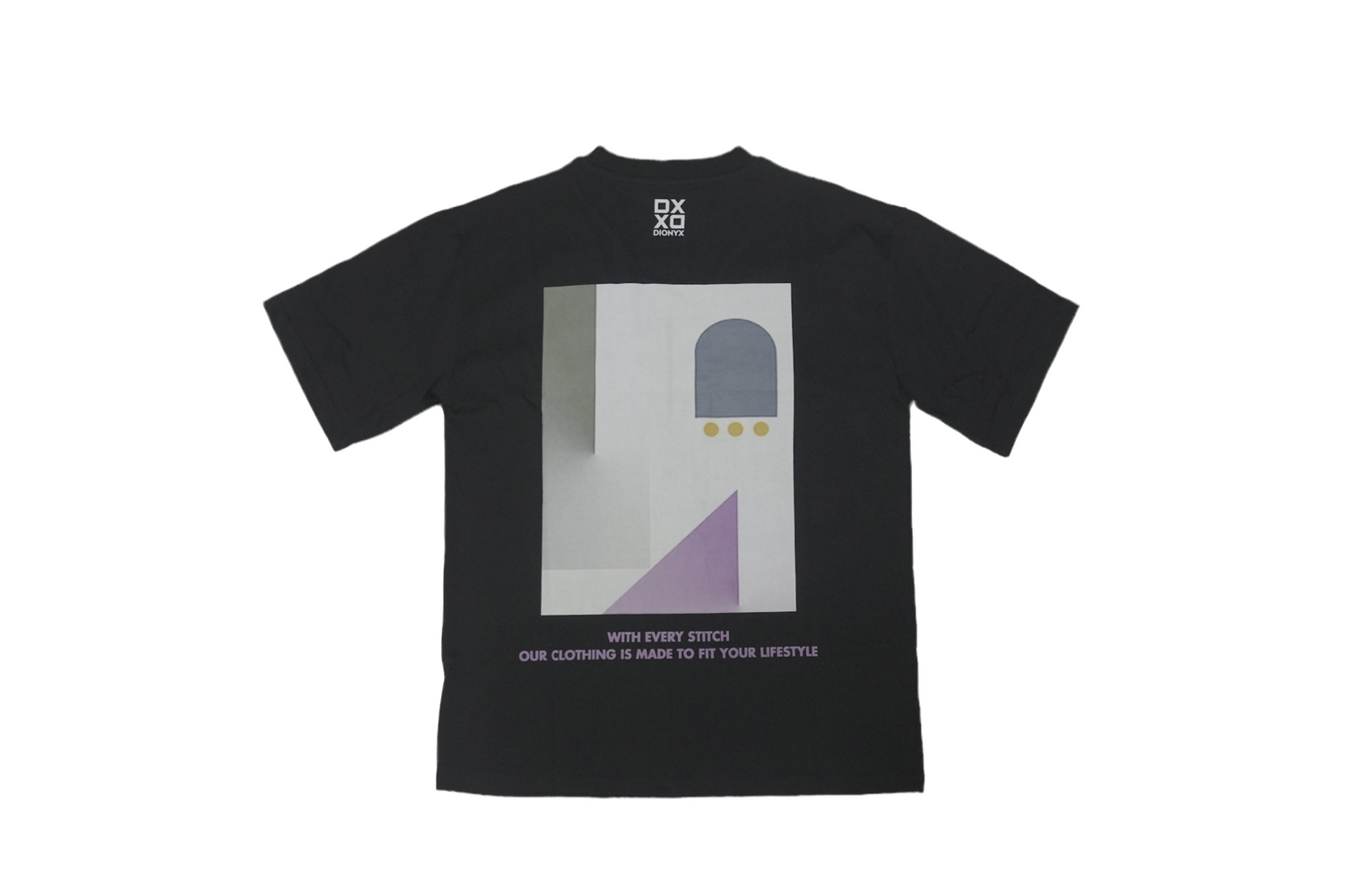 Dionyx Axis Frame Tee - Black