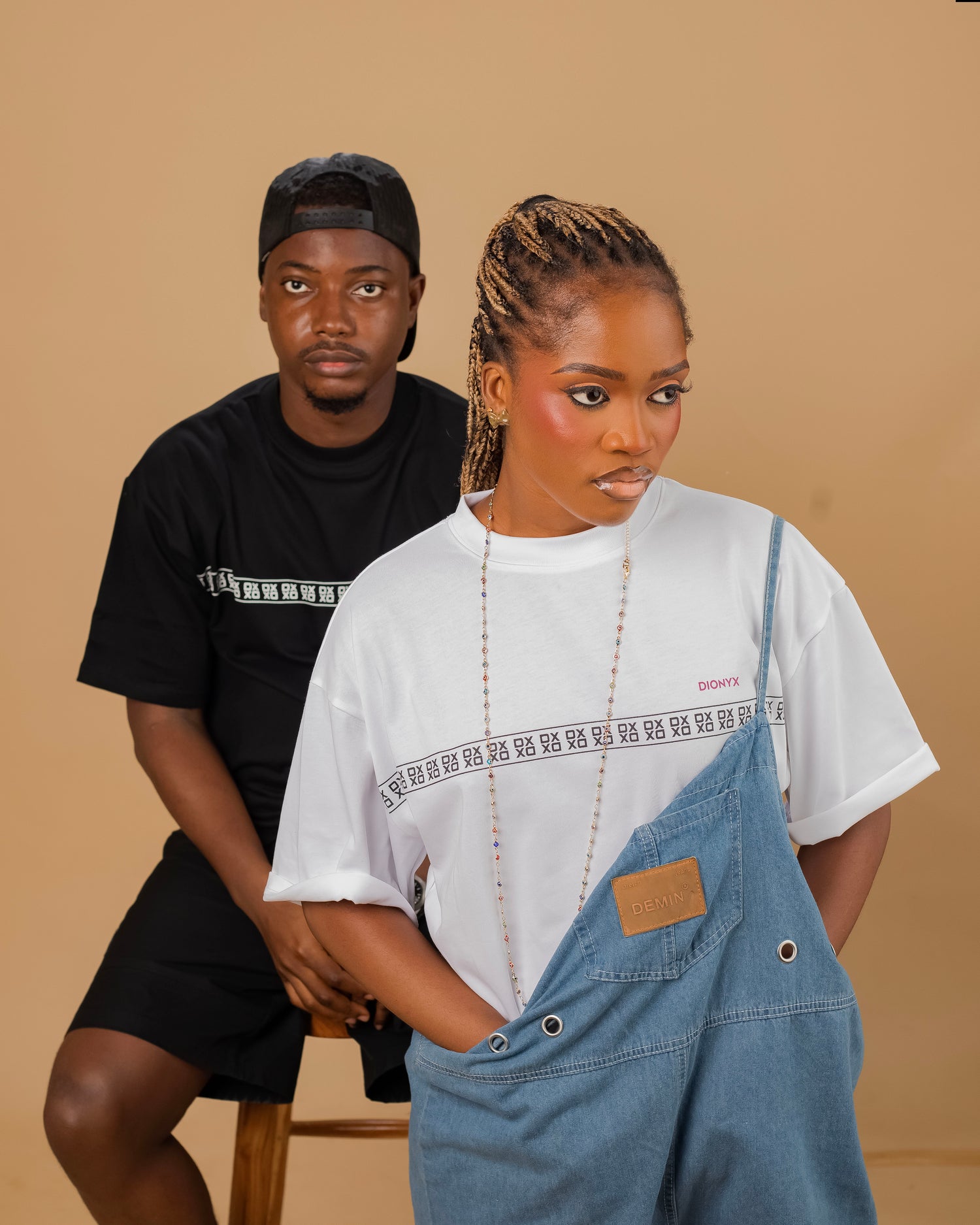 Dionyx Axis Frame Tee - White